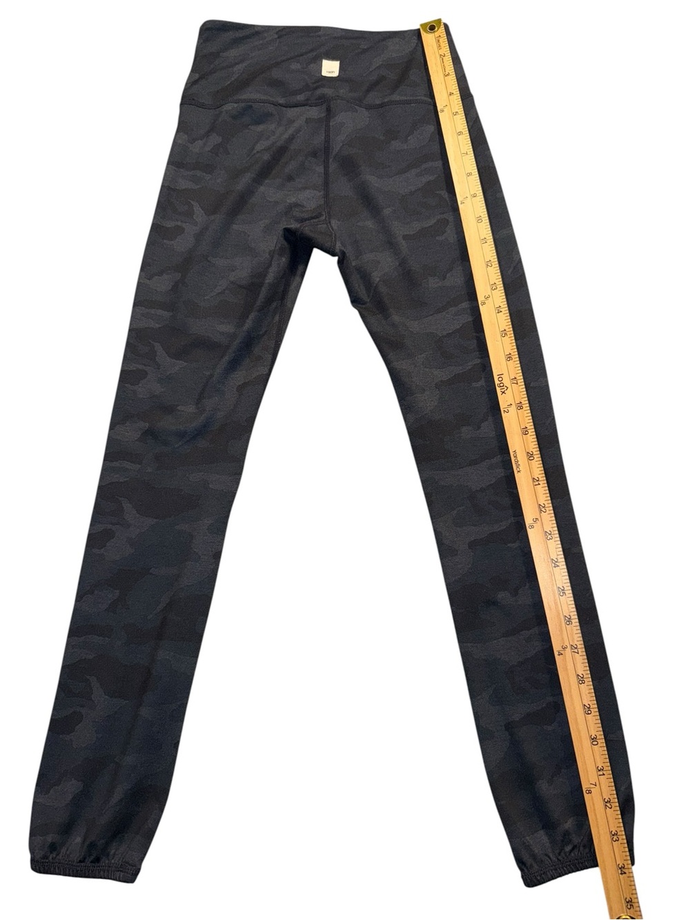 Vuori XS Black Elevate Camo High-Rise Leggings Yoga Pilates Workout Jogger - Picture 8 of 9